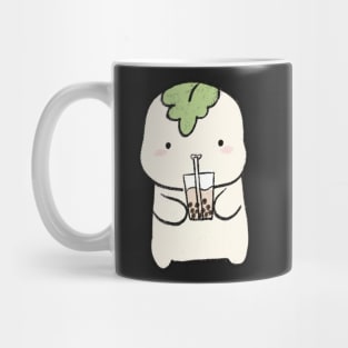 Mochi loves bubble tea Mug